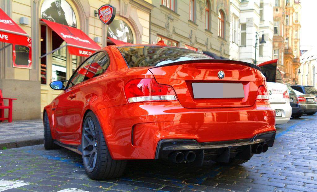 BMW E82 1M Coupe Carbon Fiber Rear Diffuser