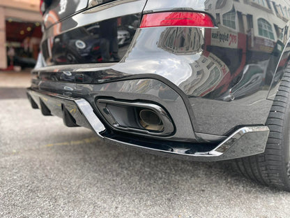 BMW G05 X5 M Sport Rear Diffuser Side Extensions