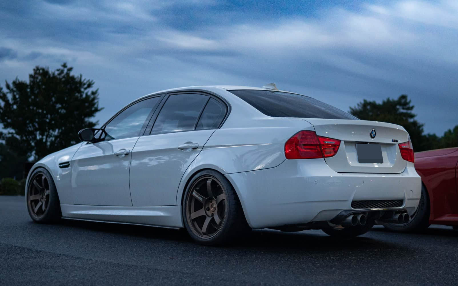 BMW E90 M3 GTS Carbon Fiber Side Skirts