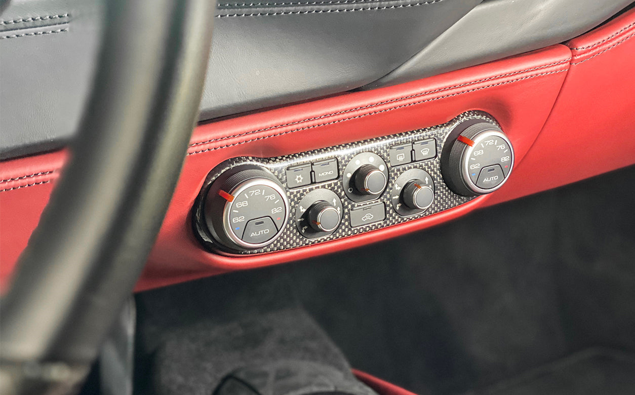 Ferrari 488 GTB Carbon Fiber Air Conditioning Trim
