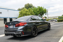Load image into Gallery viewer, BMW F90 M5 3D Carbon Fiber Rear Diffuser
