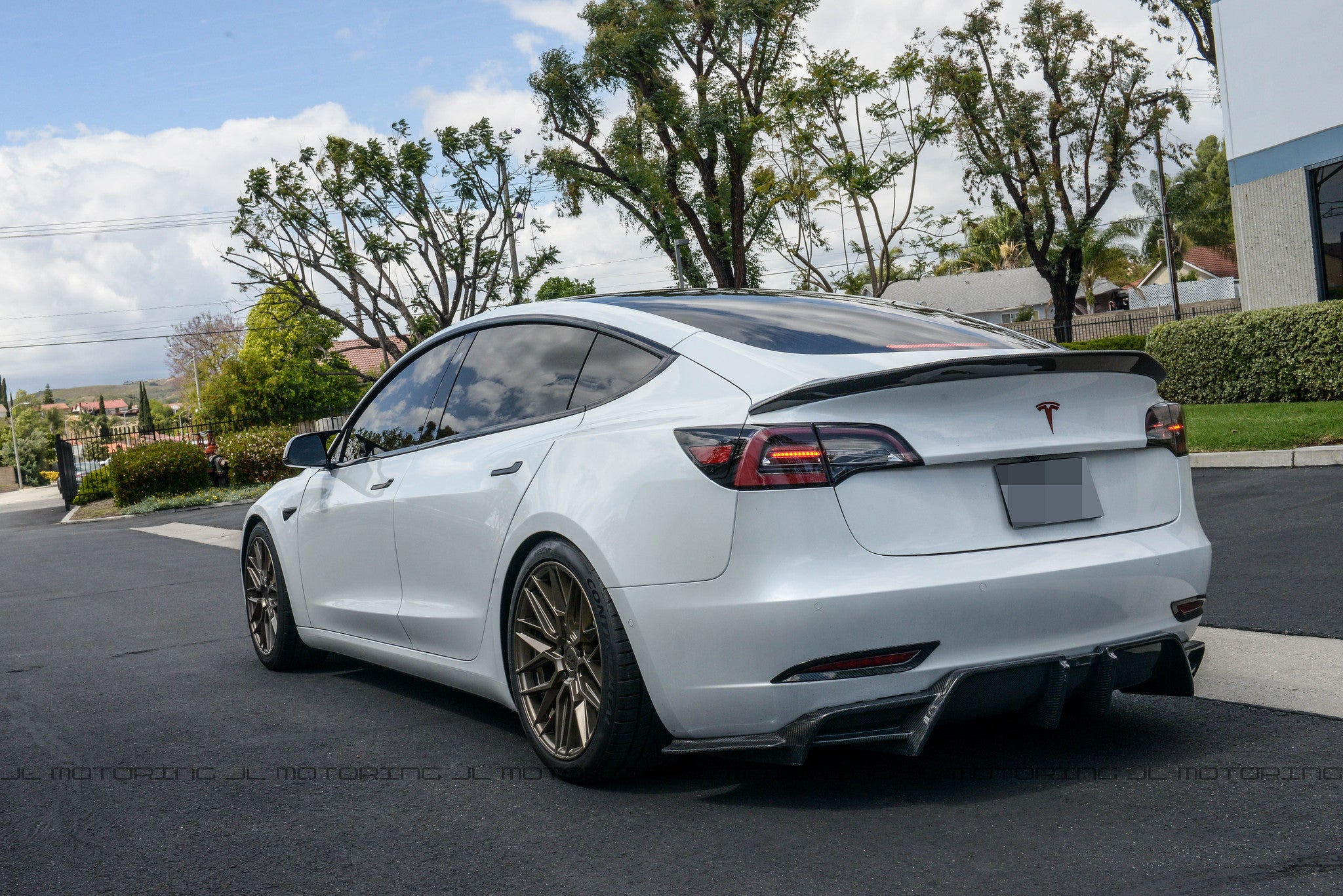 Tesla Model 3 Carbon Fiber Trunk Spoiler – JL Motoring