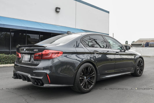 BMW F90 M5 3D Carbon Fiber Rear Diffuser