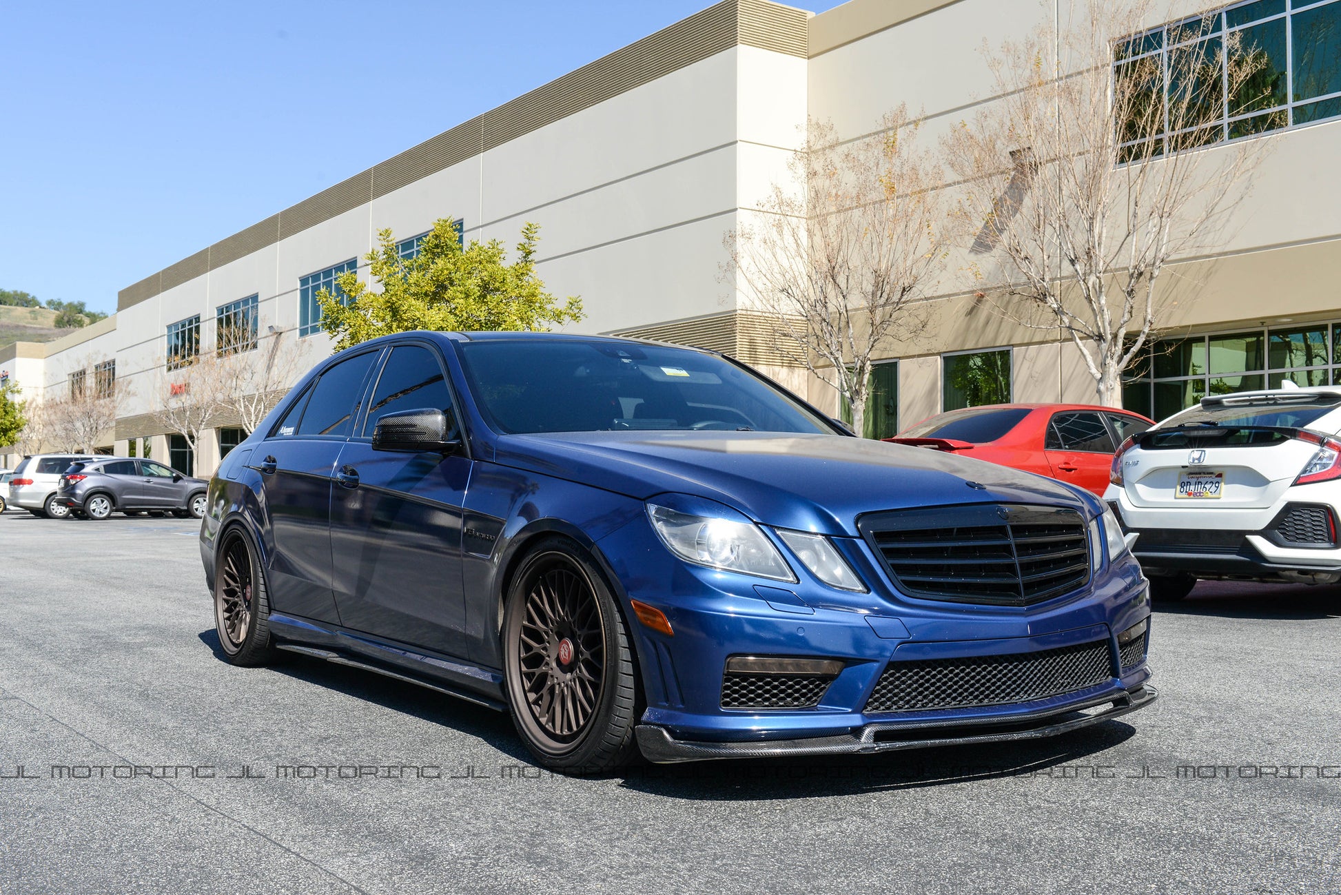 Mercedes Benz W212 E63 AMG Carbon Fiber Front Lip