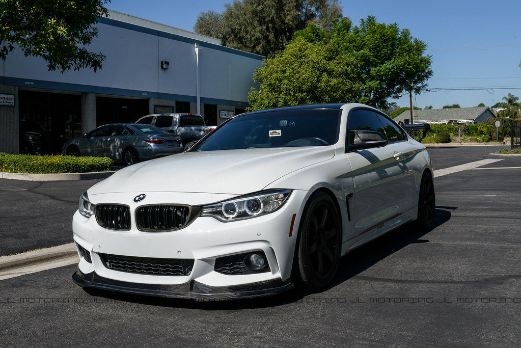 BMW F32 F33 F36 4 Series M Sport Carbon Fiber Front Lip