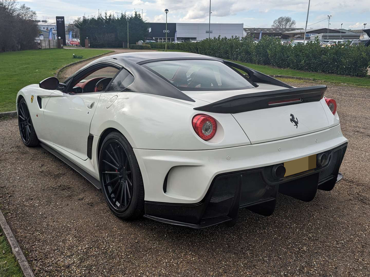 Ferrari 599 Carbon Fiber Trunk Spoiler