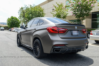 BMW F16 X6 F86 X6M Performance Style Carbon Fiber Trunk Spoiler