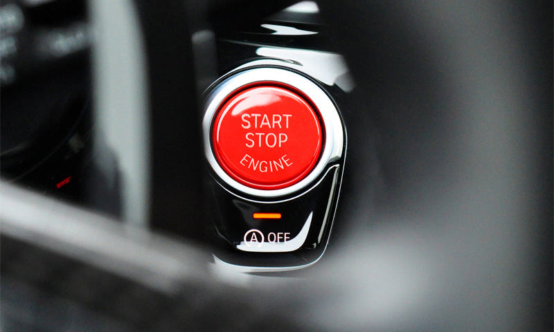 Toyota A90 SUPRA Red Engine Start Button