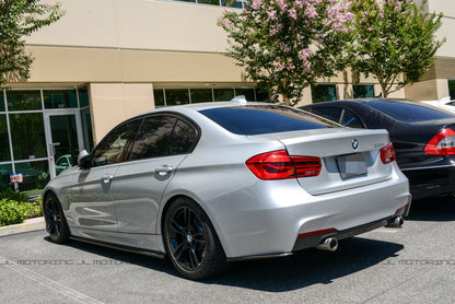 BMW F30 F31 Carbon Fiber Rear Bumper Side Skirts