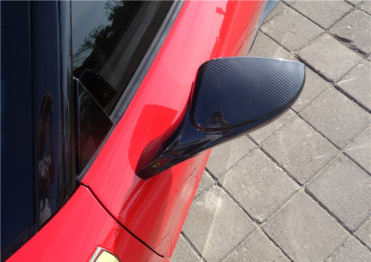 Ferrari 458 Italia Carbon Fiber Full Replacement Mirrors