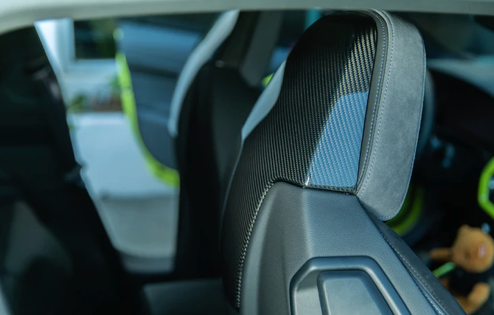 BMW G87 M2 Carbon Fiber Seat Covers
