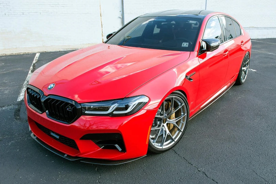 BMW F90 LCI M5 Carbon Fiber Front Splitters