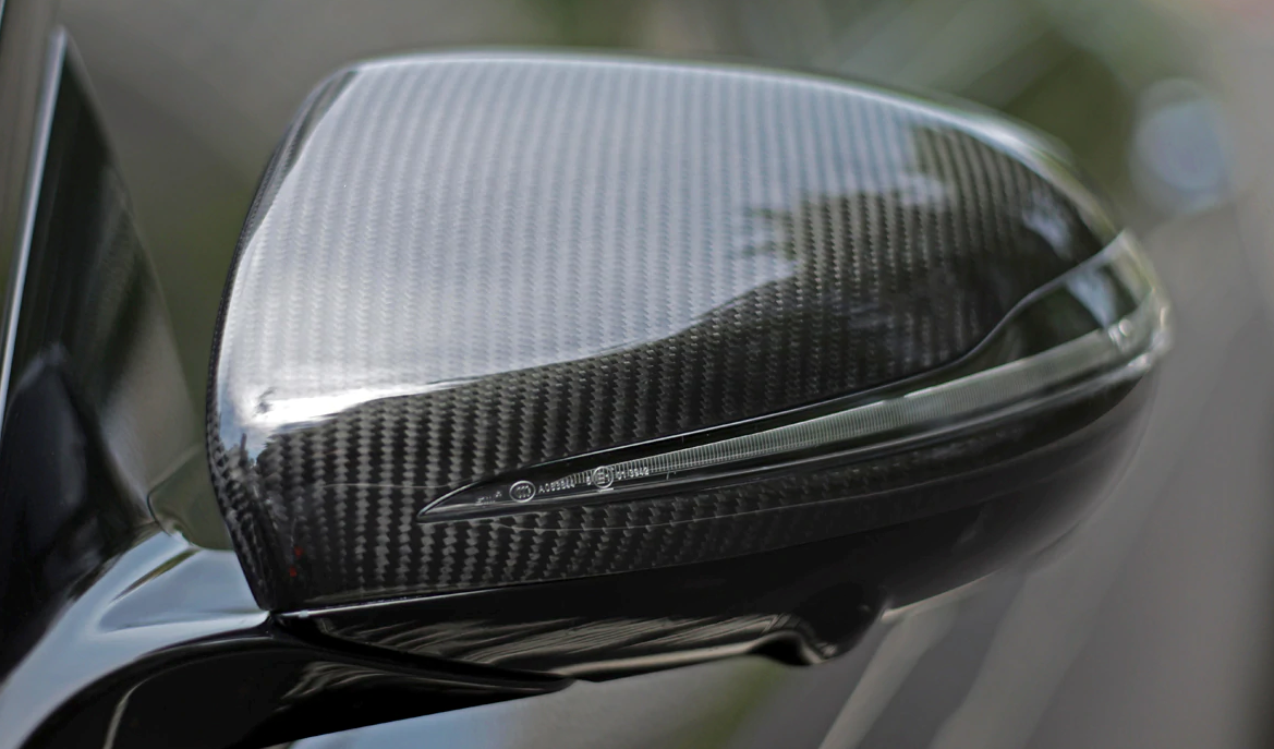 Mercedes C238 E Class Coupe Carbon Fiber Replacement Mirrors