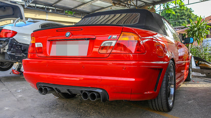 BMW E46 M3 GTS Carbon Fiber Rear Diffuser