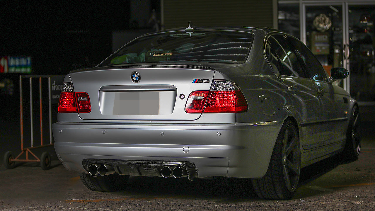 BMW E46 M3 GTS Carbon Fiber Rear Diffuser