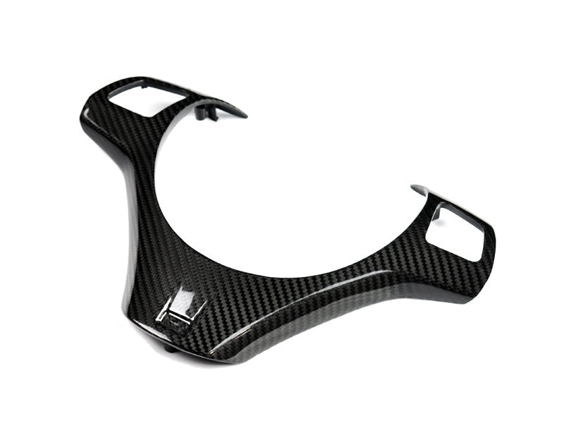 BMW E9X E90 M3 E92 E93 M3 E82 1M Carbon Fiber Steering Wheel Trim 