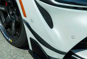 Toyota A90 SUPRA Carbon Fiber Front Canards