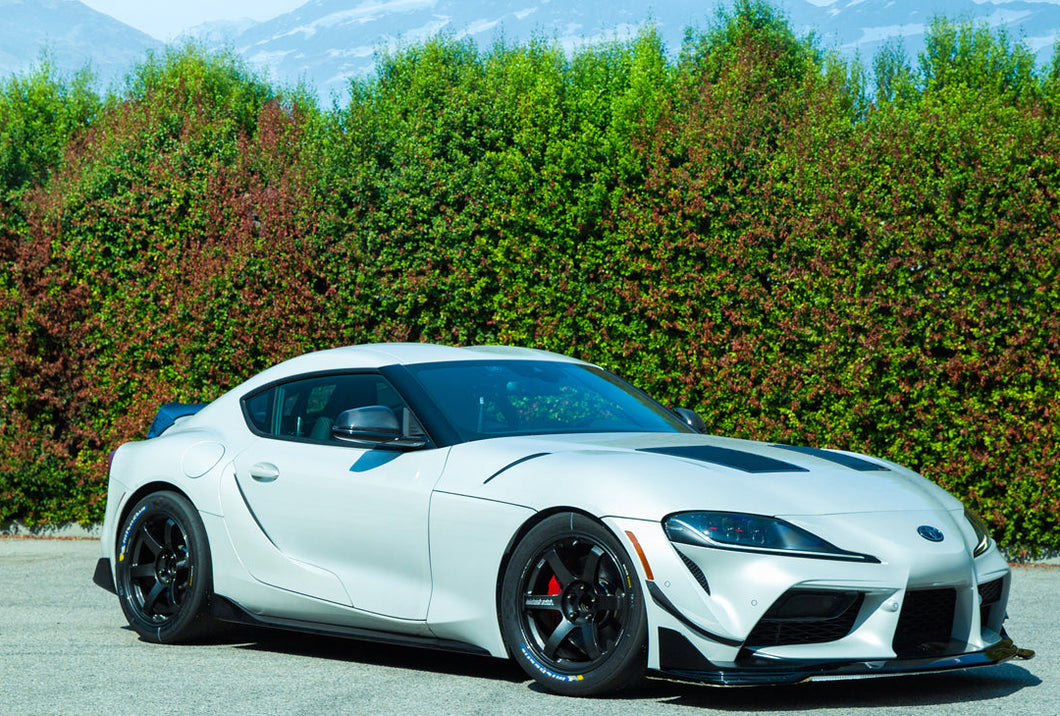 Toyota A90 SUPRA Carbon Fiber Front Canards