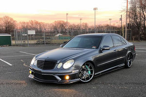 Mercedes Benz W211 E63 AMG Carbon Fiber Front Lip