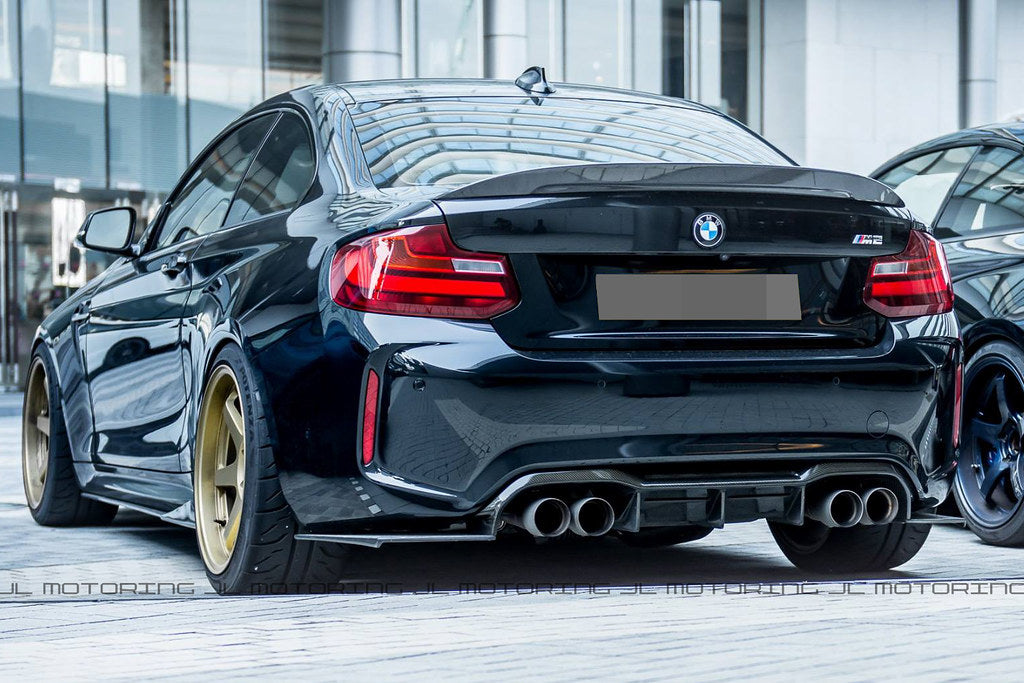 BMW F87 M2 GTS Carbon Fiber Rear Diffuser