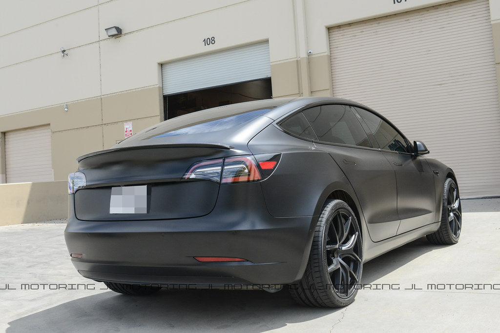 Tesla Model 3 Carbon Fiber Trunk Spoiler – JL Motoring