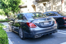 Load image into Gallery viewer, Mercedes Benz W205 C63 C63S AMG Carbon Fiber Rear Diffuser
