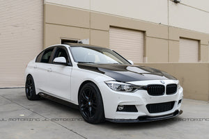 BMW F30 3 Series M Sport V2 Carbon Fiber Front Lip