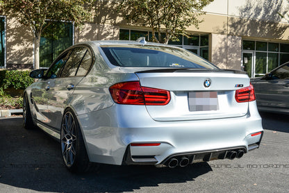 BMW F80 F82 F83 M3 M4 Carbon Fiber Rear Bumper Trims