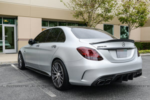 Mercedes Benz W205 C63 C63S AMG DTM Carbon Fiber Rear Diffuser