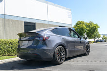 Load image into Gallery viewer, Tesla Model Y Carbon Fiber Trunk Spoiler
