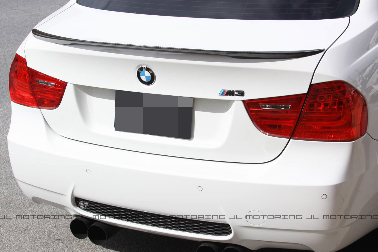 BMW E90 3 Series Performance Style Carbon Fiber Trunk Spoiler – JL Motoring