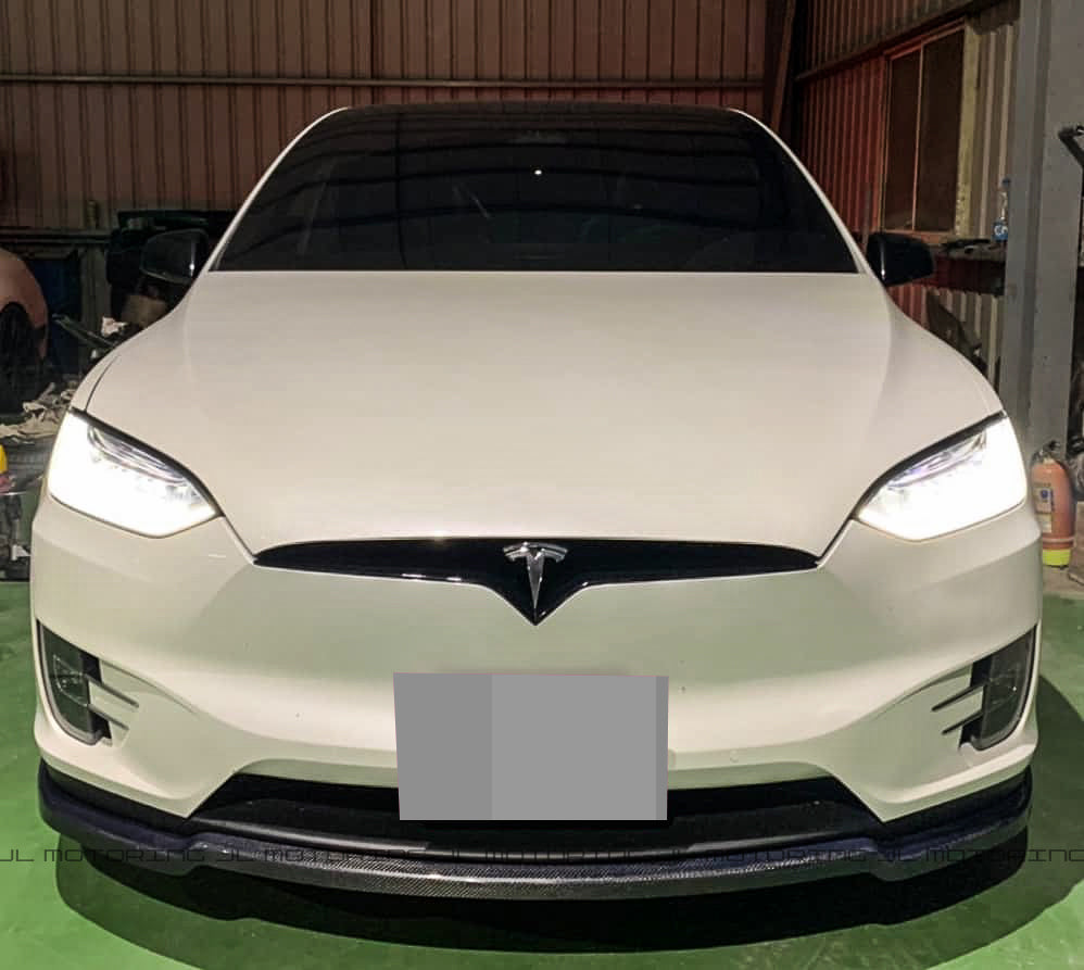 Tesla Model X Carbon Fiber Front Lip