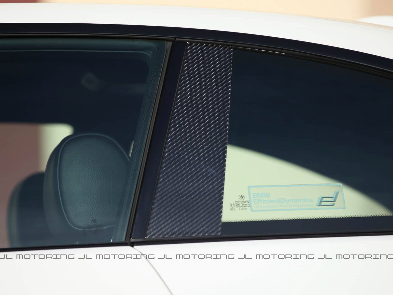 BMW E92 328 335 M3 Carbon Fiber Pillar Covers
