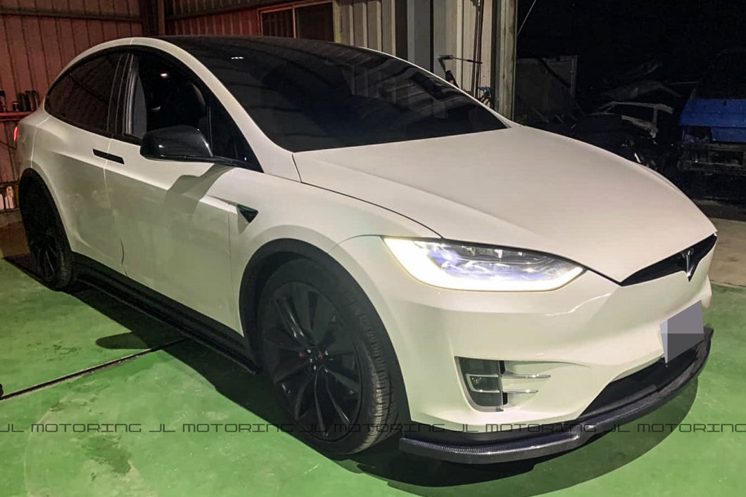 Tesla Model X Carbon Fiber Front Lip