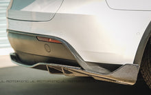 Load image into Gallery viewer, Tesla Model Y Carbon Fiber Rear Diffuser
