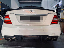 Load image into Gallery viewer, Mercedes Benz W204 C63 2012+ Carbon Fiber Rear Diffuser
