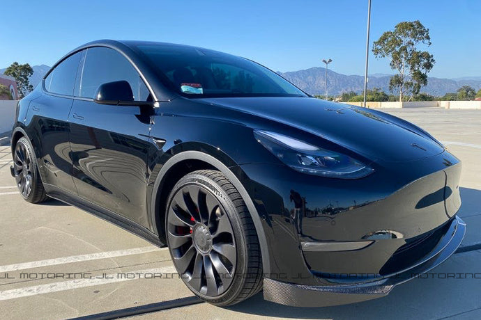 Tesla Model Y Carbon Fiber Side Skirts