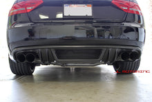 Load image into Gallery viewer, Audi B8 A4 S4 R Style Carbon Fiber Rear Diffuser
