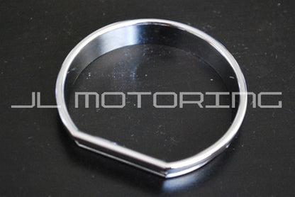 BMW E46 M3 STYLE Chrome Cluster Gauge Dial Rings - E46