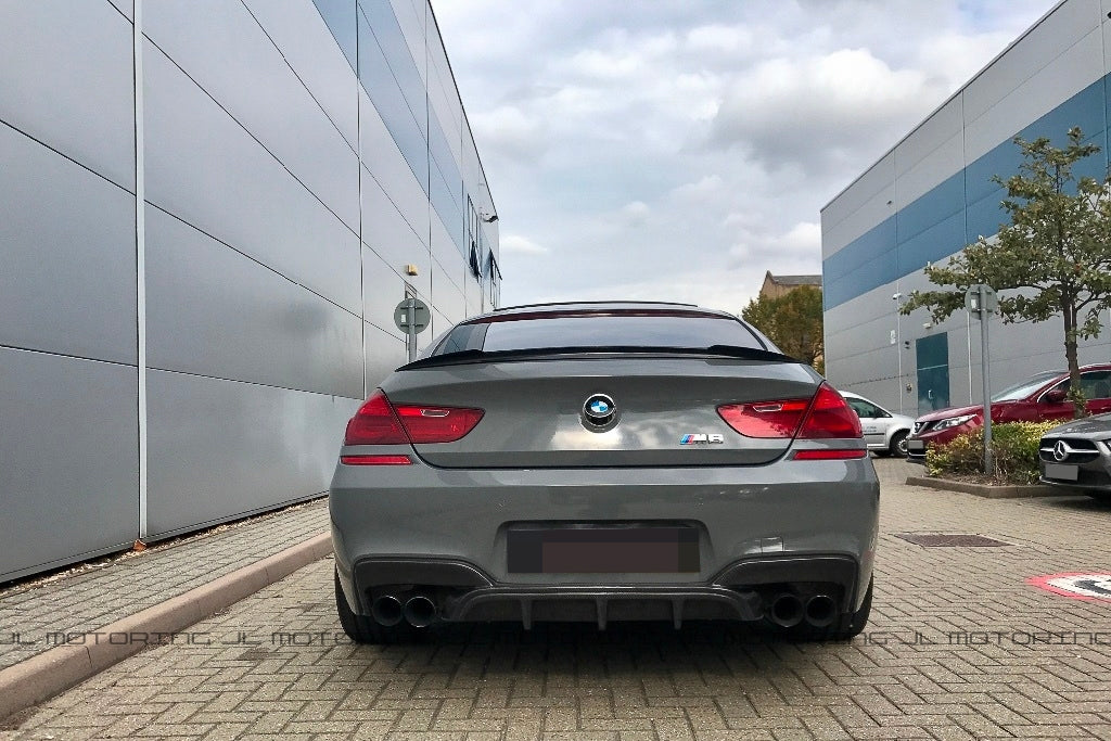 BMW F06 F12 F13 M6 V3 Carbon Fiber Rear Diffuser