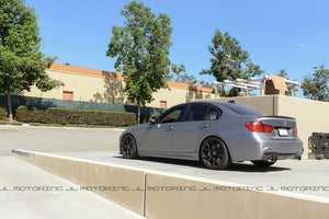BMW F30 3 Series M Sport 3D Carbon Fiber Rear Diffuser