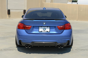 BMW F32 F33 F36 Performance Carbon Fiber Rear Diffuser