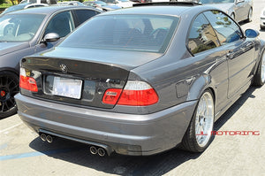 BMW E46 M3 CSL Style Carbon Fiber Rear Diffuser