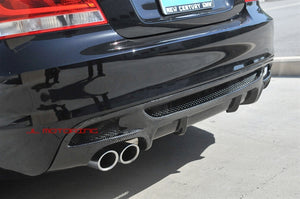 BMW E82 E88 M Sport Performance Carbon Fiber Rear Diffuser