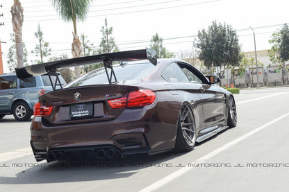 BMW F80 F82 F83 M3 M4 V Style Carbon Fiber Rear Diffuser