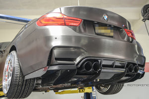 BMW F80 F82 F83 M3 M4 Varis Style Carbon Fiber Rear Diffuser