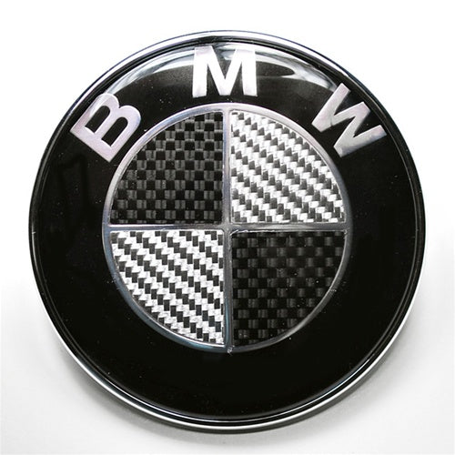BMW Carbon Fiber Steering Wheel Emblem