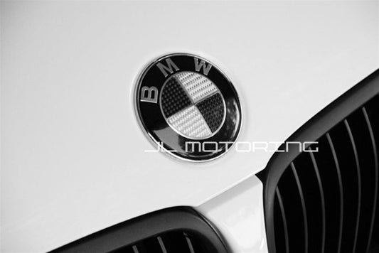 BMW Carbon Fiber Hood Trunk Emblems