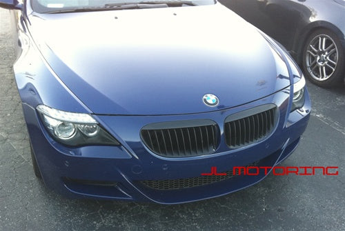 BMW Matte Black Front Grilles - E63 E64 6 Series