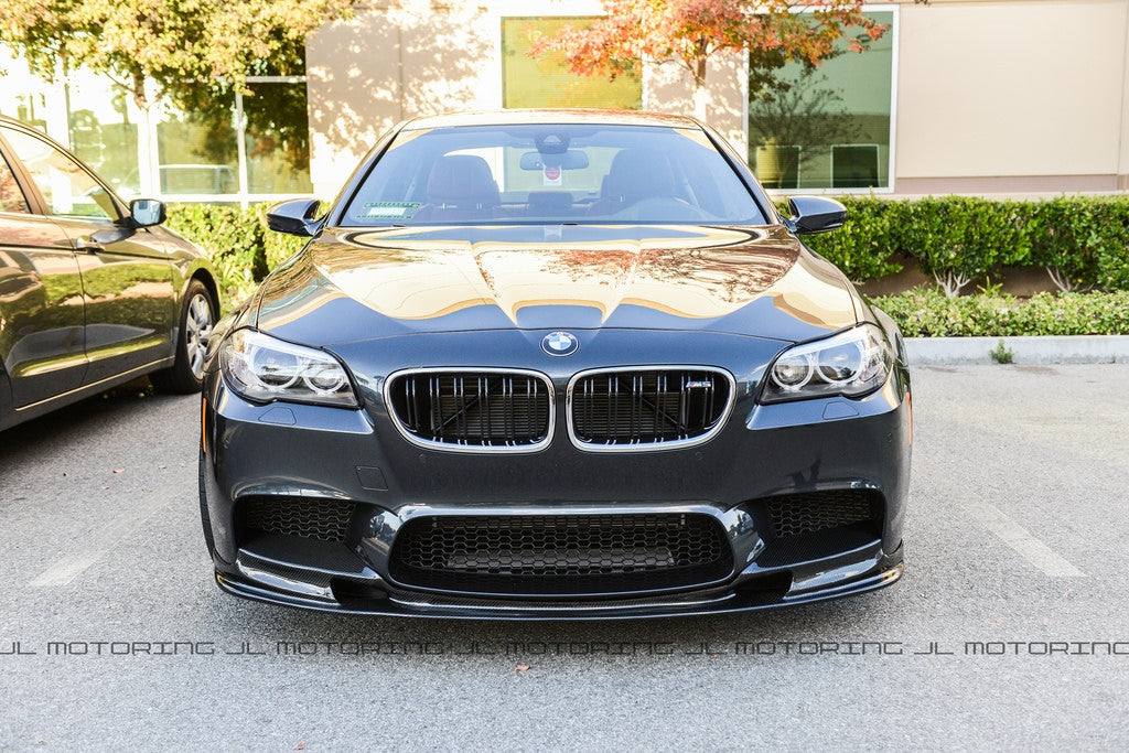 BMW F10 M5 V2 Carbon Fiber Front Spoiler